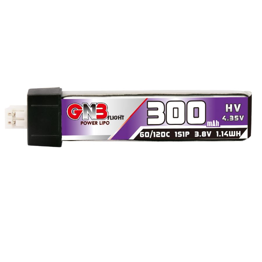 GNB 300Mah 1S HV 60C Lipo - DroneDynamics.ca