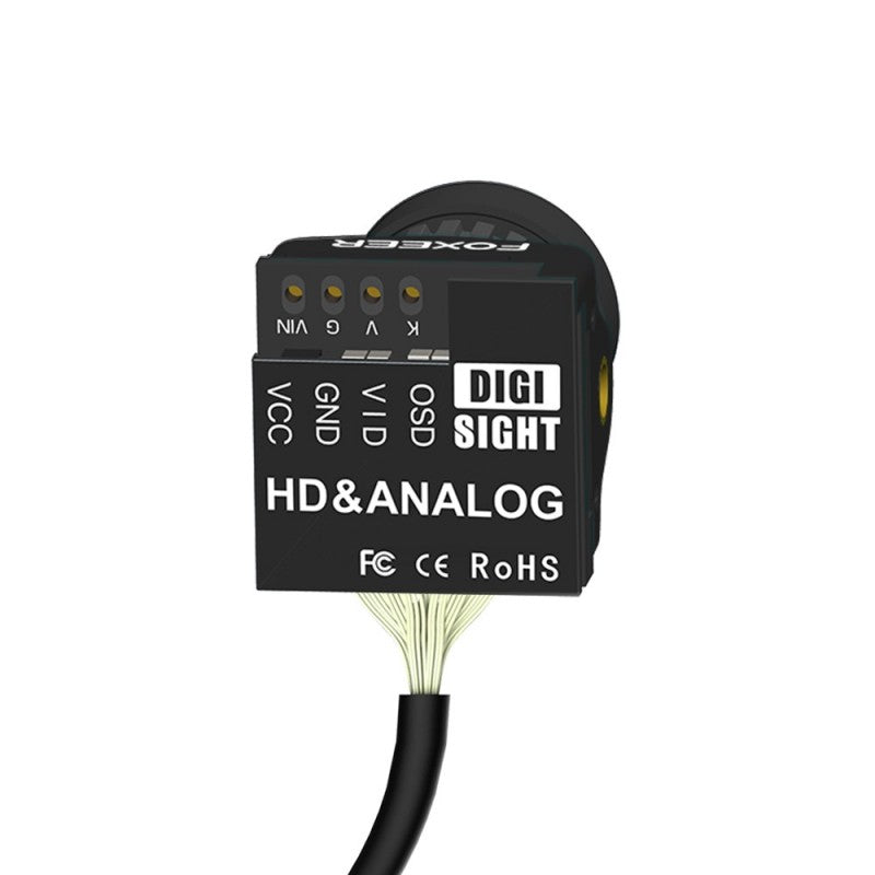 Foxeer Digisight 720P Digital Analog Sharkbyte 4ms Latency Super WDR FPV Camera