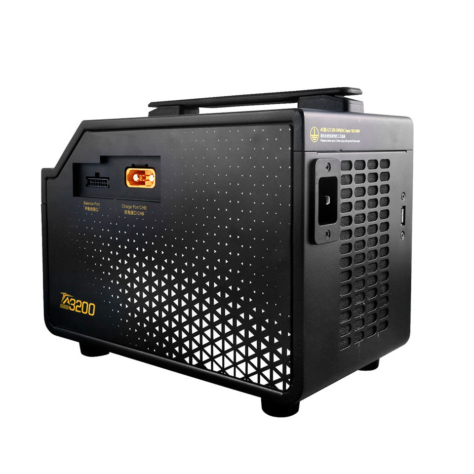 Tattu Dual-channel smart charger 60A/3200W for 6S-14S LiPo Tattu Smart battery