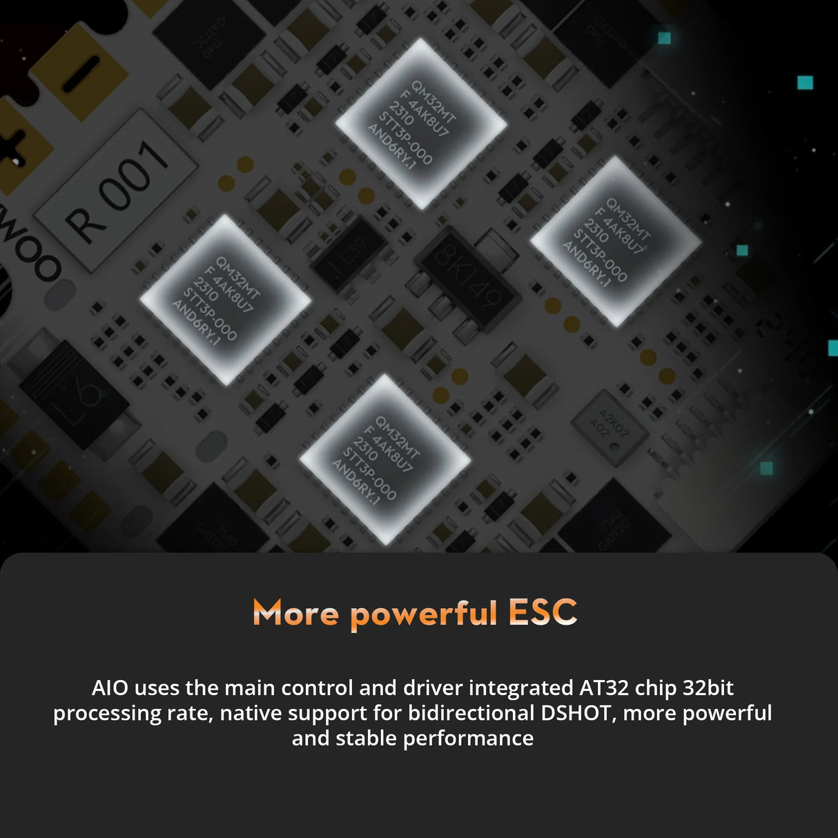 Flywoo GOKU GN 745 45A AIO 32bit V3 Plug&Play O4/O4 Pro