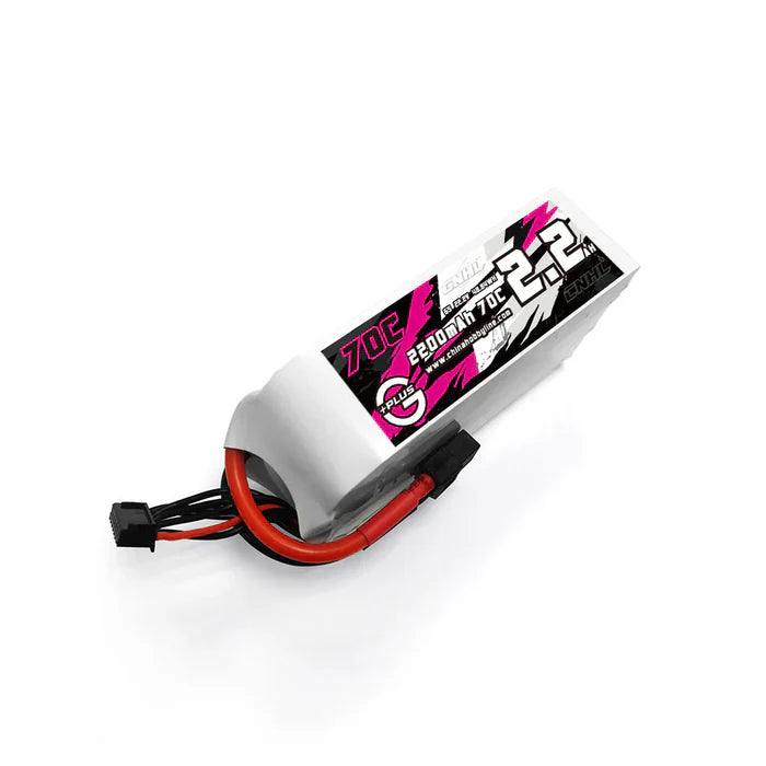 CNHL G+Plus 2200mAh 22.2V 6S 70C Lipo Battery with XT60 Plug