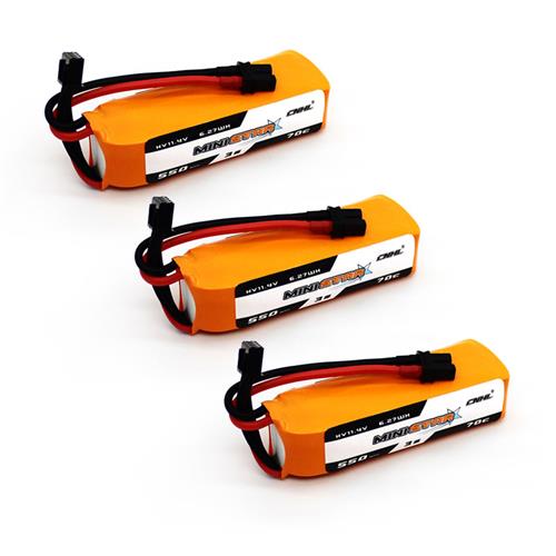 CNHL MiniStar HV 550mAh 11.4v 3s 70c Lipo Battery With XT30U