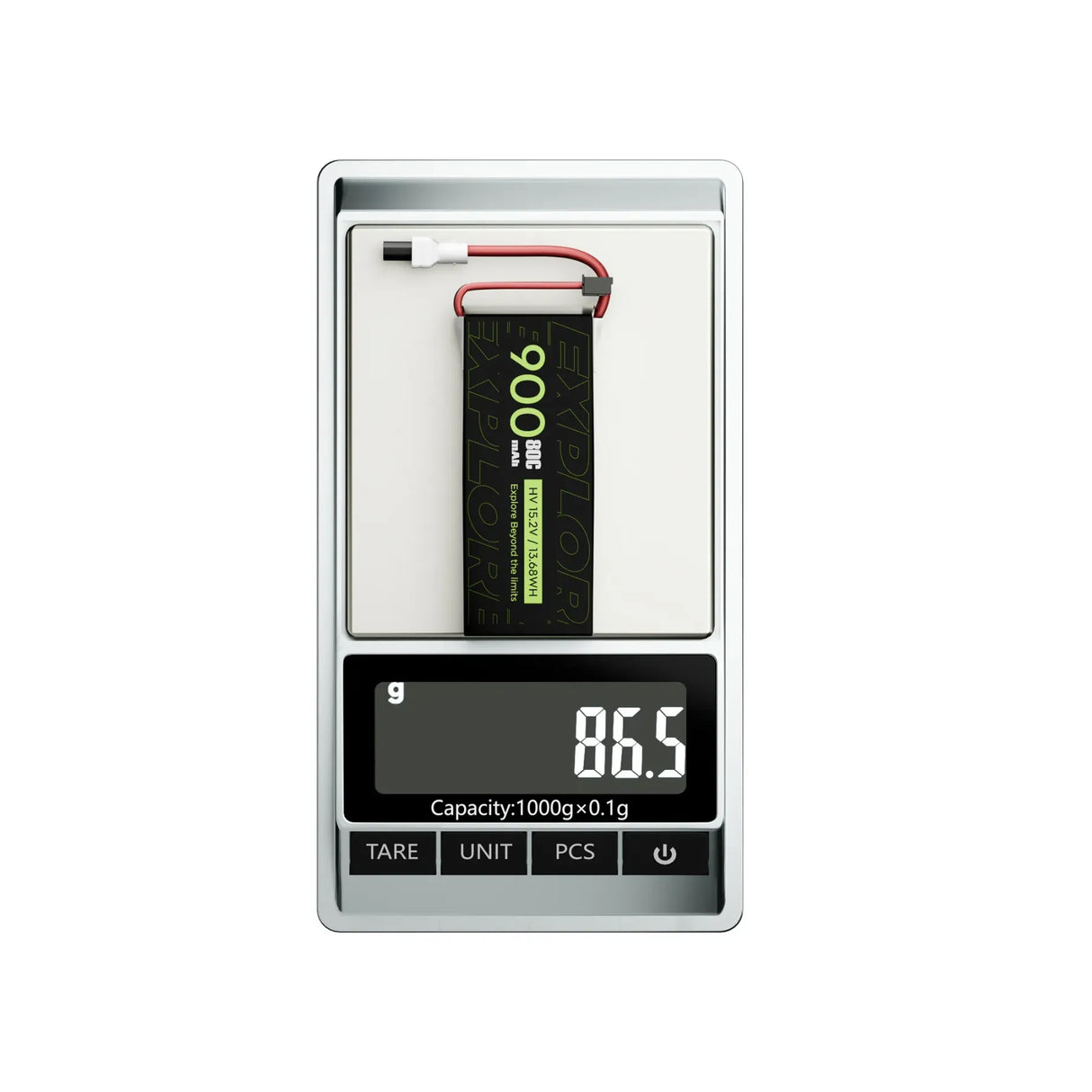 Flywoo Explorer 900mAh LiHV 4S 80C Battery XT30
