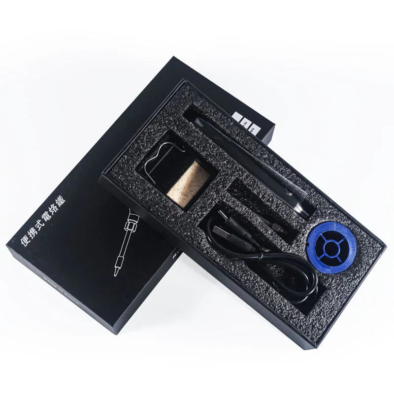 SEQURE P8 Wireless Soldering Iron (W/B+C+K Tips)