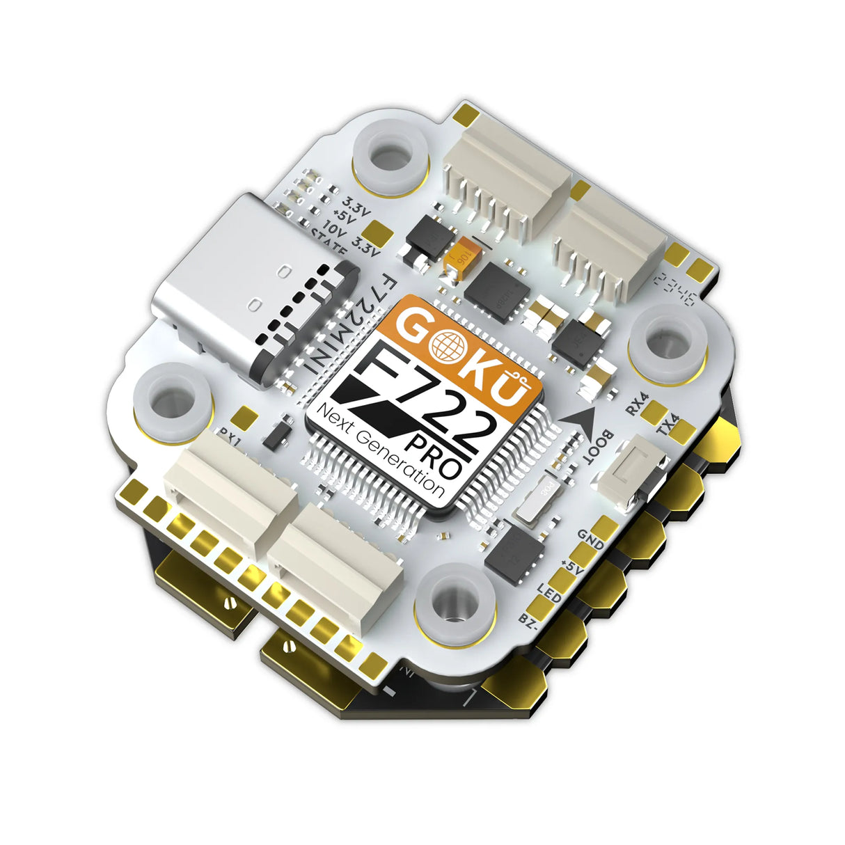 Flywoo GOKU F722 MINI V2 45A AM32 32Bit 128K Stack (20x20) O4/O4 Pro Plug N Play
