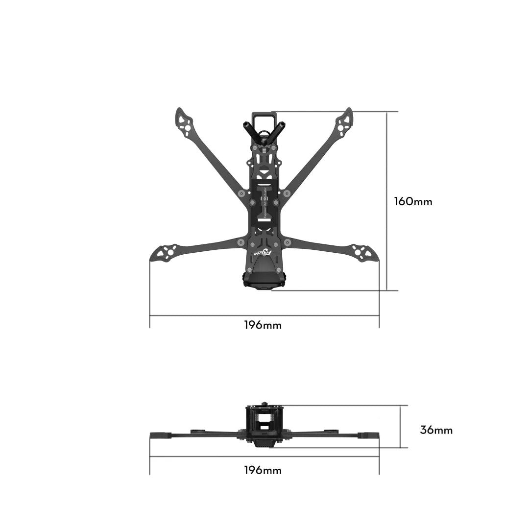 Flywoo Explorer LR O4 Pro Frame Kit