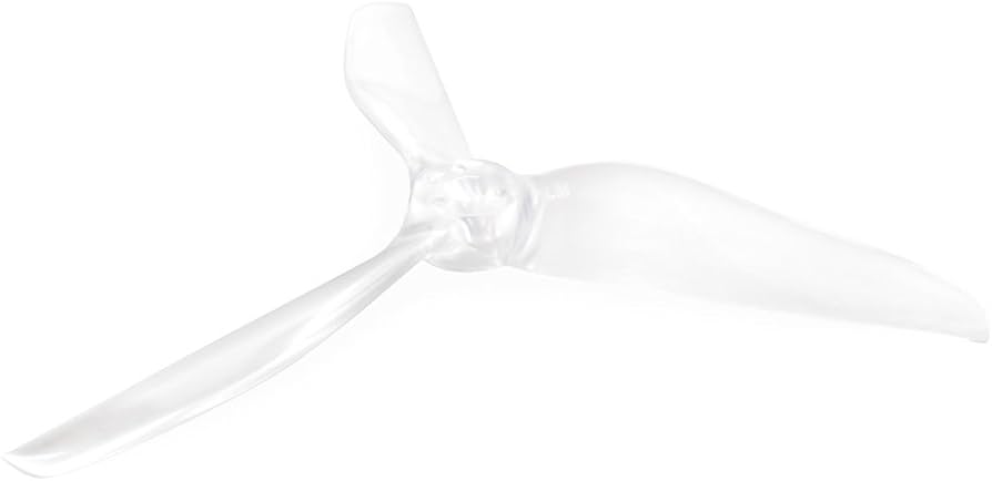 Lumenier 5X5X3 – Butter Cutter Propeller (Set of 4 - Clear) - DroneDynamics.ca