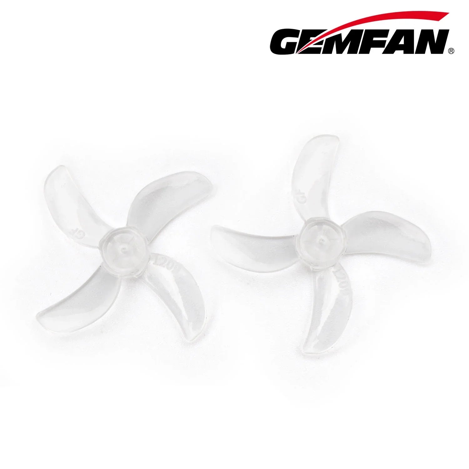 Gemfan 31mm 1209-4 1.2" Quad-Blade Propellers (8-Pack)