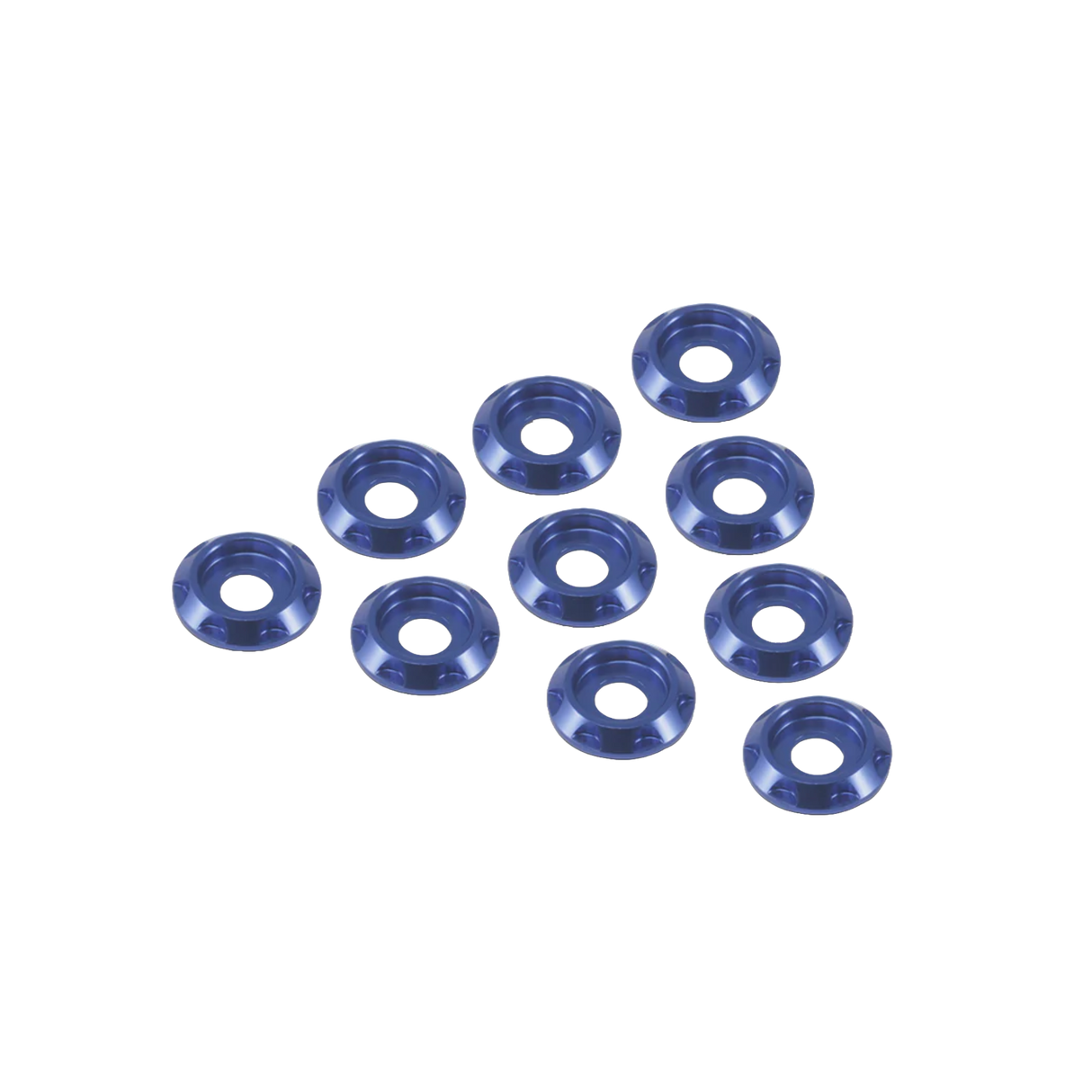 Aluminum Washer(20pcs/bag) Blue - DroneDynamics.ca