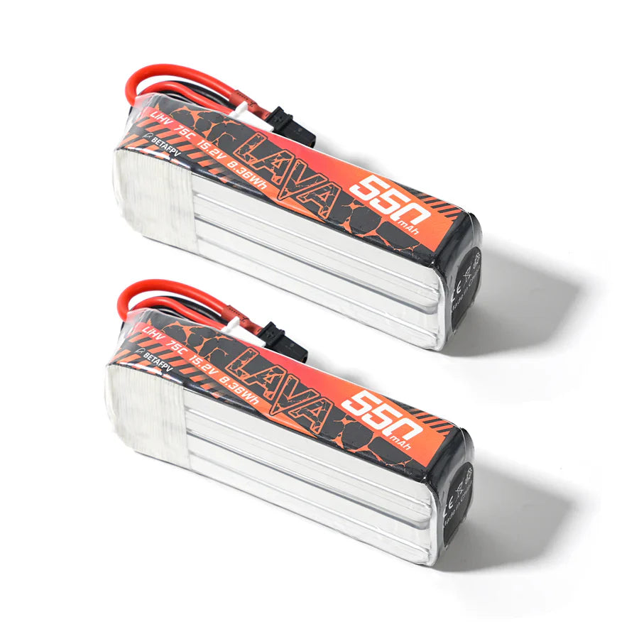 BetaFPV LAVA 4S 550mAh 75C Battery (2-Pack)