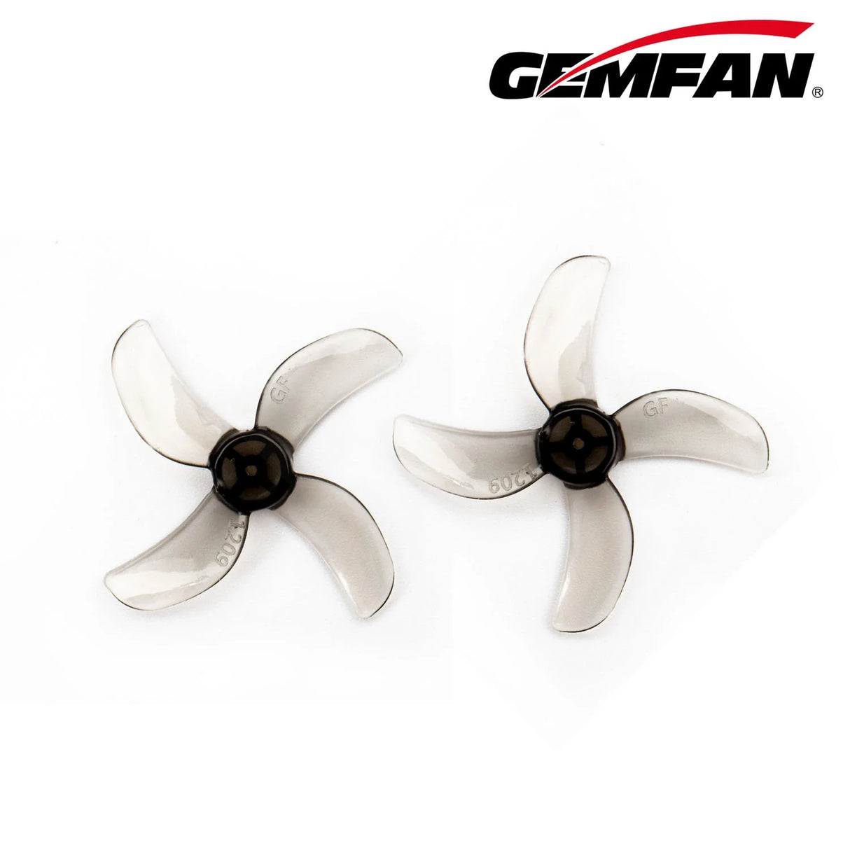 Gemfan 31mm 1209-4 1.2" Quad-Blade Propellers (8-Pack)