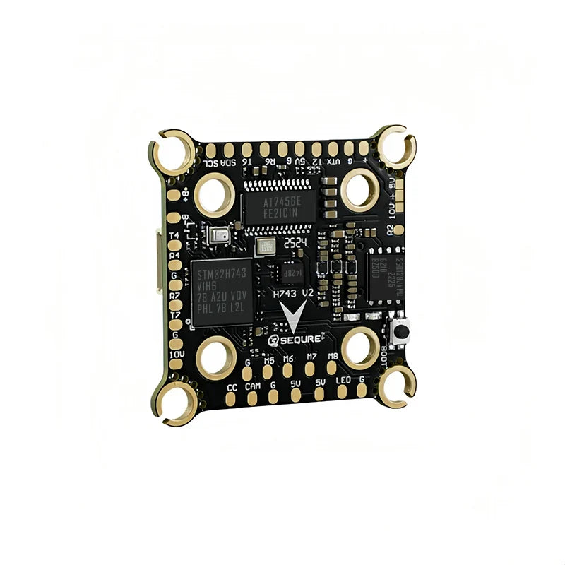 Sequre H743 V2 ICM42688P FC 4-8S Dual BEC Flight Controller