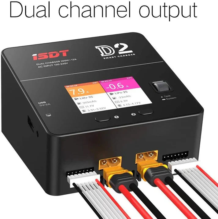 ISDT D2 Mark 2 LiPo Battery Balance Charger