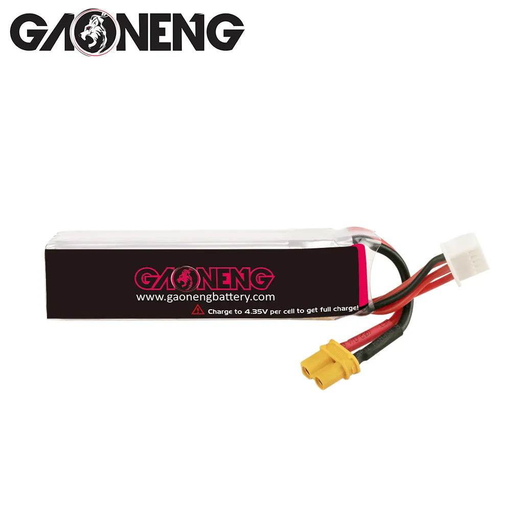 GNB LiHV 4S 15.2V 720mAh 100C XT30 LiPo Battery Long Type
