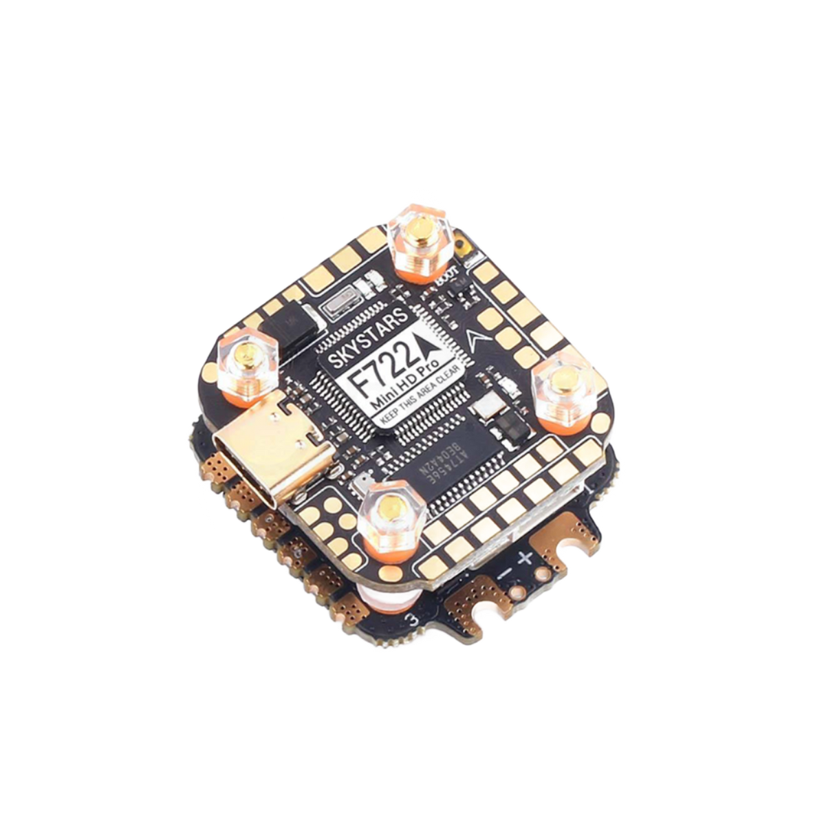 Skystars F7+KM35 PRO Blheli_32 Fly Stack 20x20 - DroneDynamics.ca