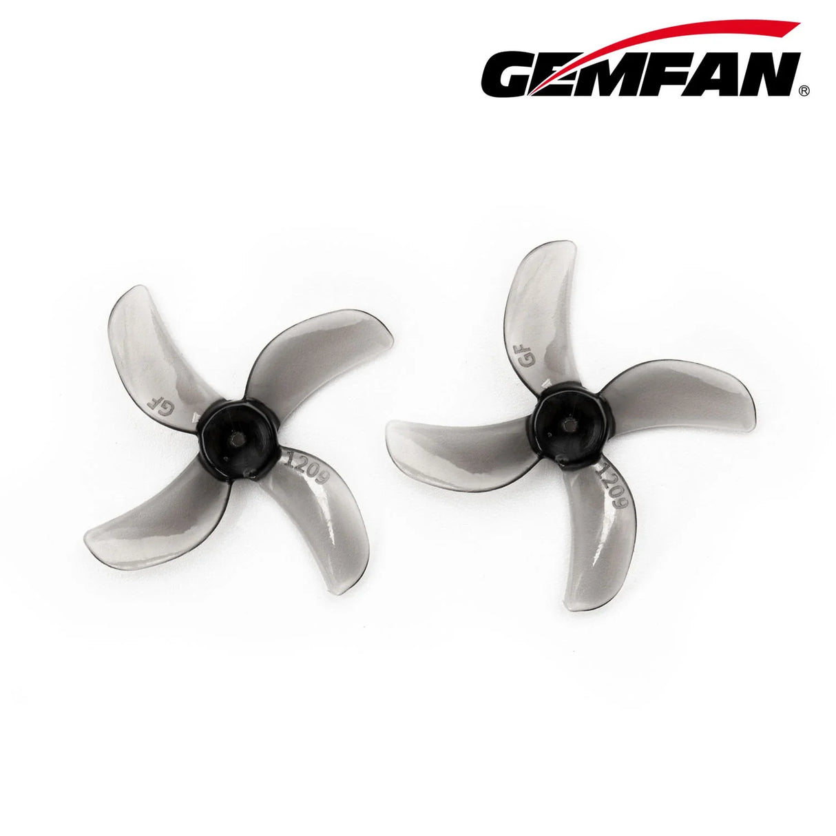 Gemfan 31mm 1209-4 1.2" Quad-Blade Propellers (8-Pack)