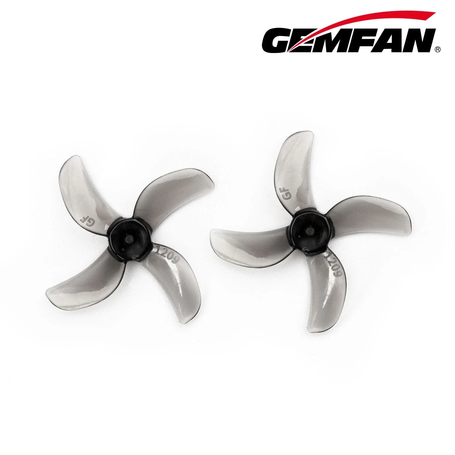 Gemfan 31mm 1209-4 1.2" Quad-Blade Propellers (8-Pack)