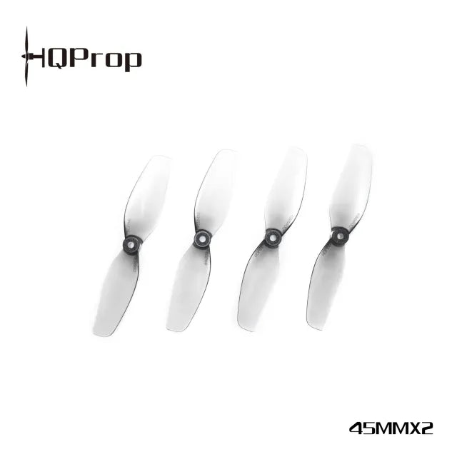 HQ Micro Whoop Prop 1.8X1.4(45MM) Grey (2CW+2CCW)-Poly Carbonate-1.5MM Shaft