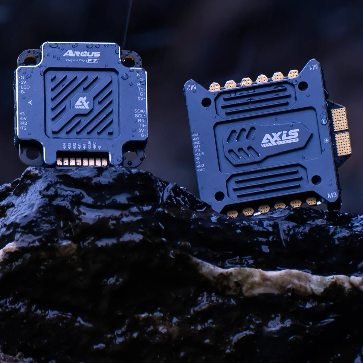 Axisflying Argus PRO Plug And Play STACK 55A/65A / F7 - DroneDynamics.ca