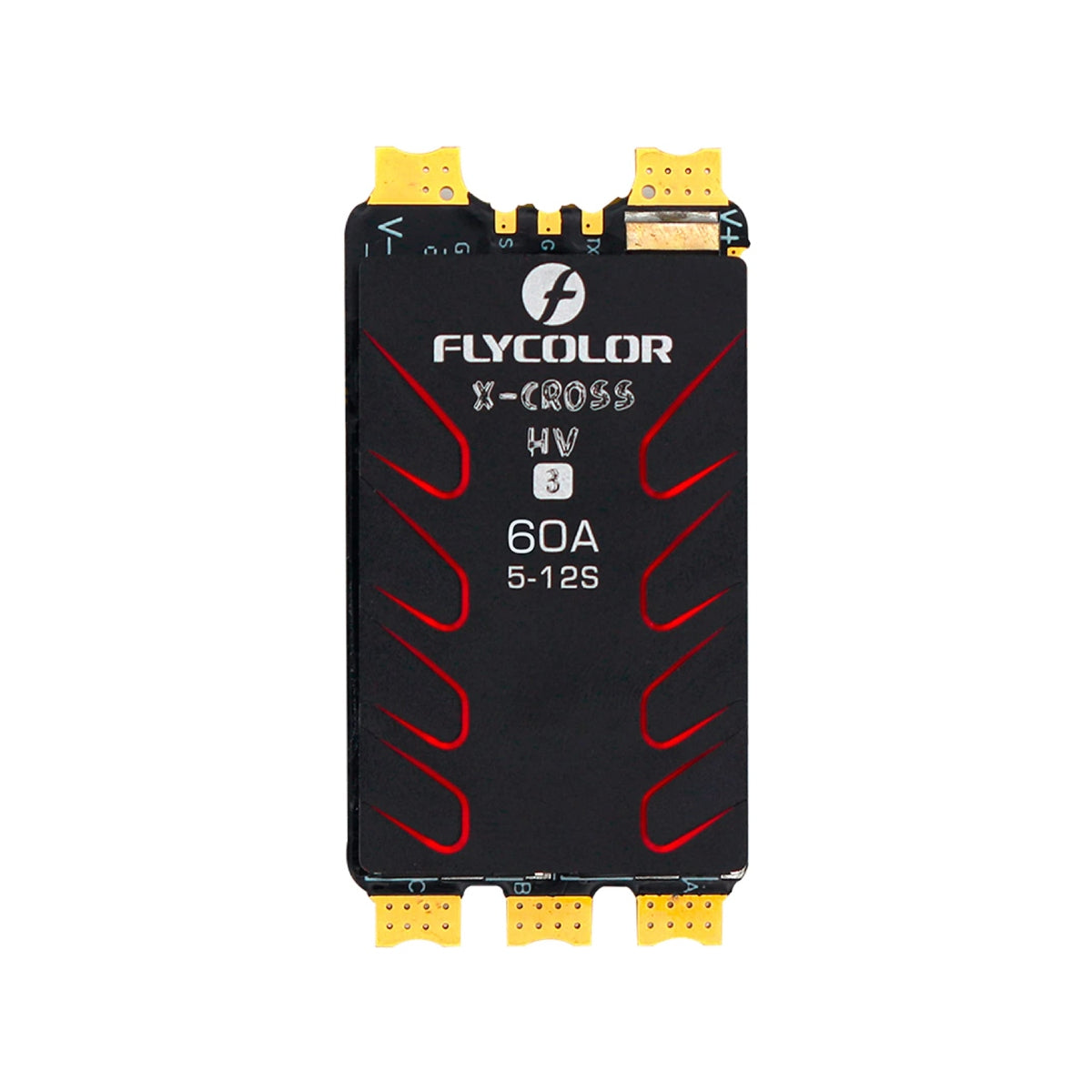 Flycolor X-Cross HV 3 5-12S ESC (60/80A)