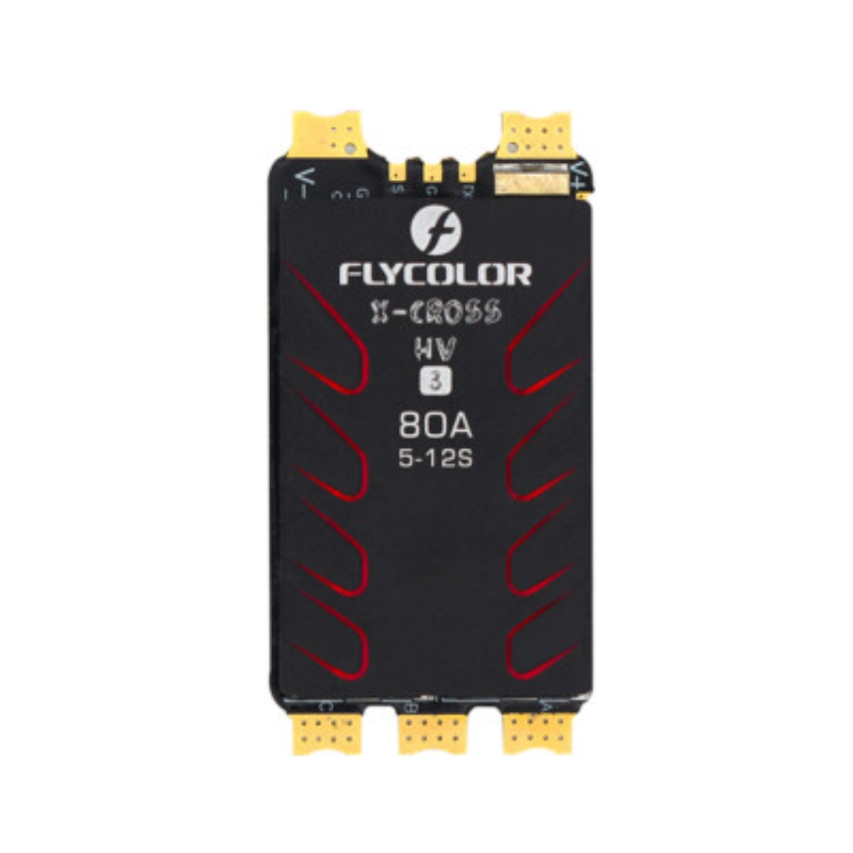 Flycolor X-Cross HV 3 5-12S ESC (60/80A)