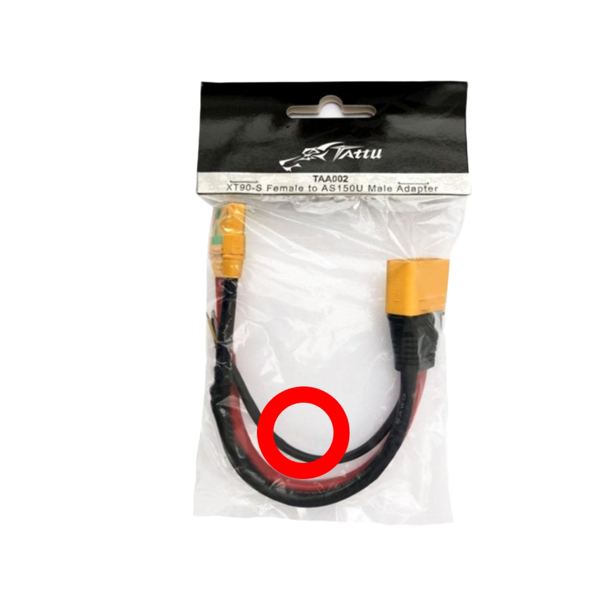 Tattu XT90-S Female To AS150U Male Adapter