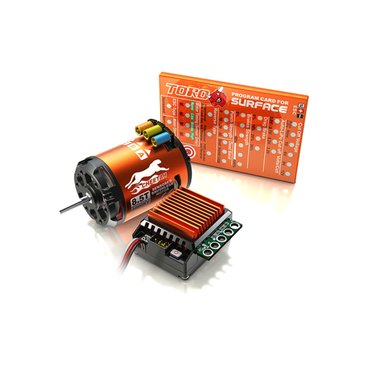 SkyRC Cheetah Motor & Sensored ESC Combo 60A (13.5T)