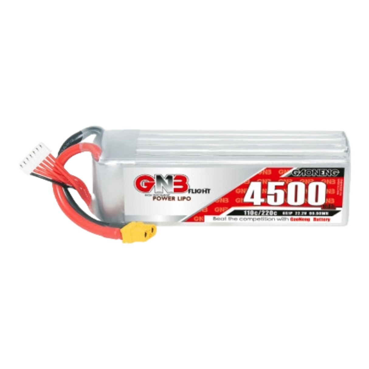 GNB 4500MAH 6S 110C XT60 - DroneDynamics.ca