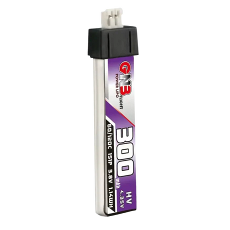 GNB 300Mah 1S HV 60C Lipo - DroneDynamics.ca