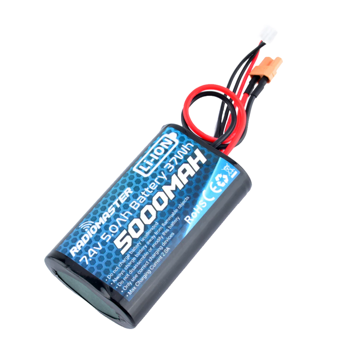 RadioMaster 5000MAH 2S Li-ion Battery (For TX16S) - DroneDynamics.ca