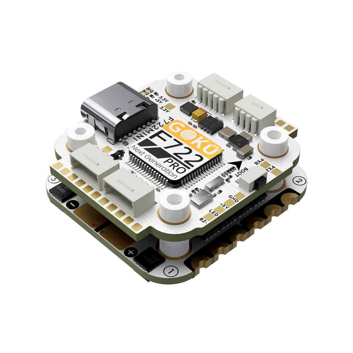 Flywoo GOKU F722 MINI V2 45A AM32 32Bit 128K Stack (20x20) O4/O4 Pro Plug N Play