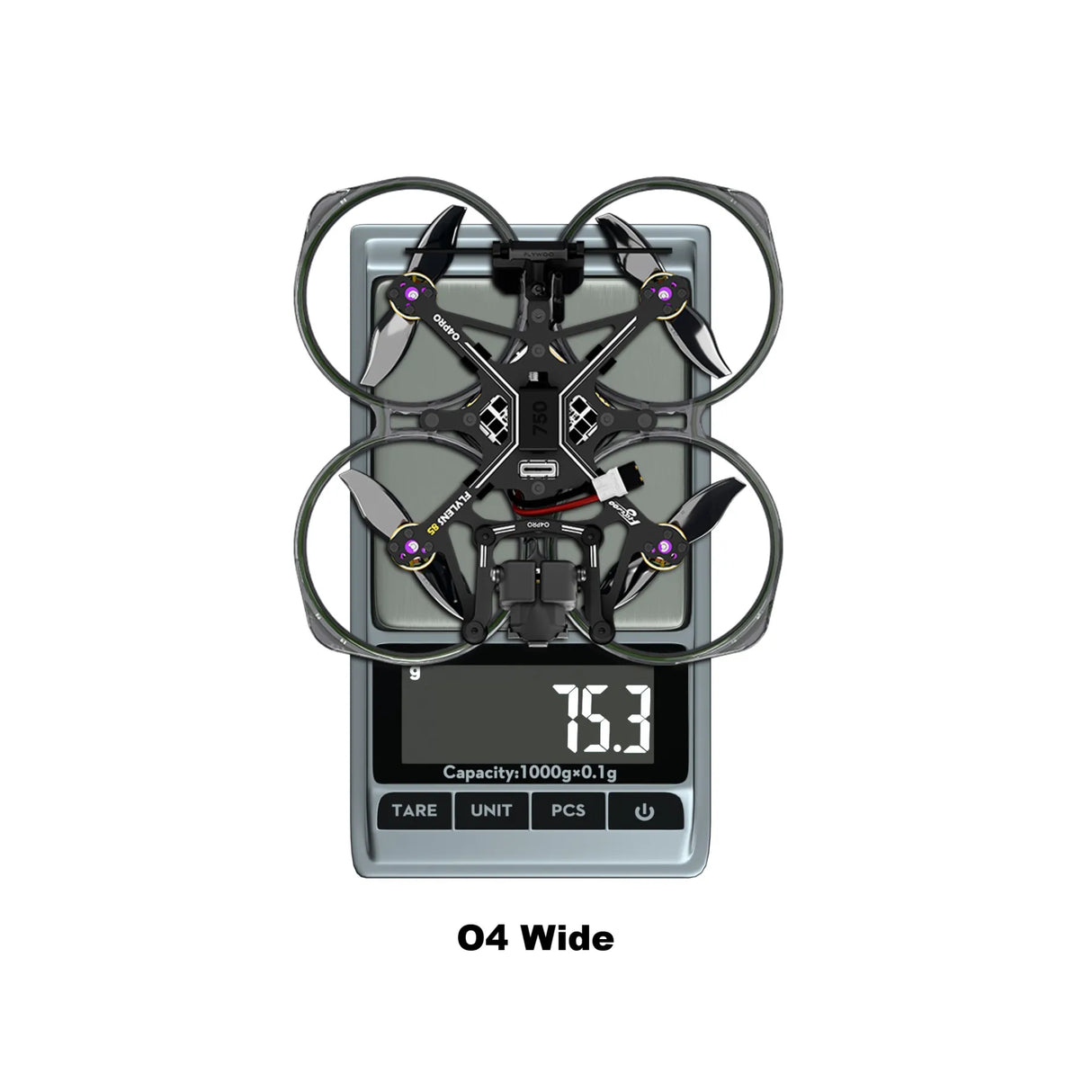 Flywoo Flylens 85 DJI O4 Wide 2S Whoop FPV Drone (W/ND Filter + ELRS 2.4G)