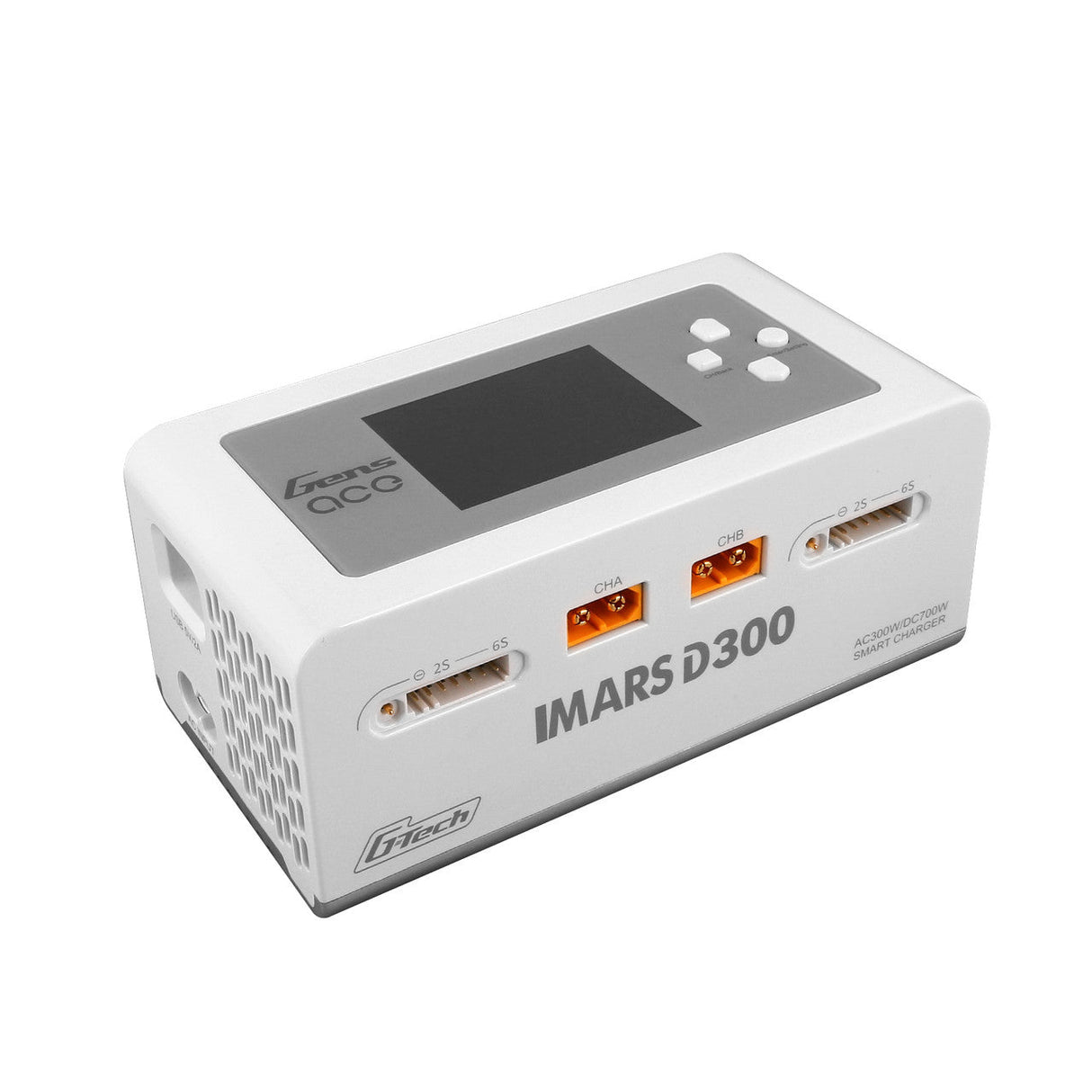 GensACE iMars D300 G-Tech Channel AC/DC 300W/700W RC Charger