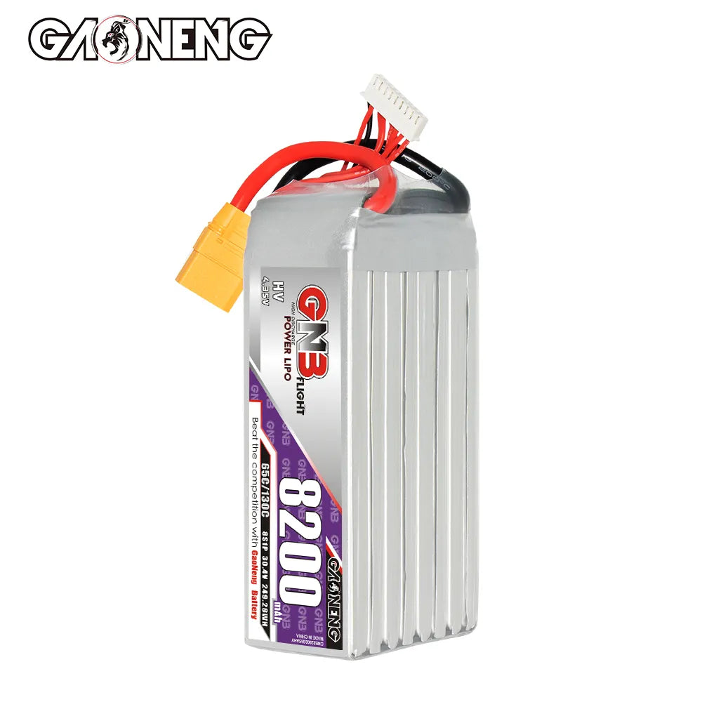 GNB HV 8S 30.4V 8200mAh 65C XT90 LiPo Battery