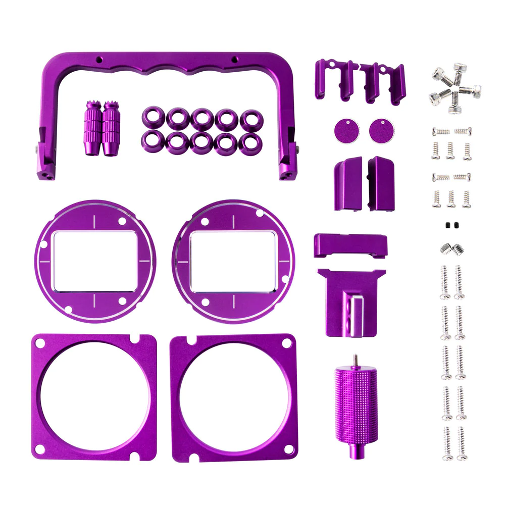 RadioMaster TX16S Mark II CNC Upgrade Parts Set (Purple)