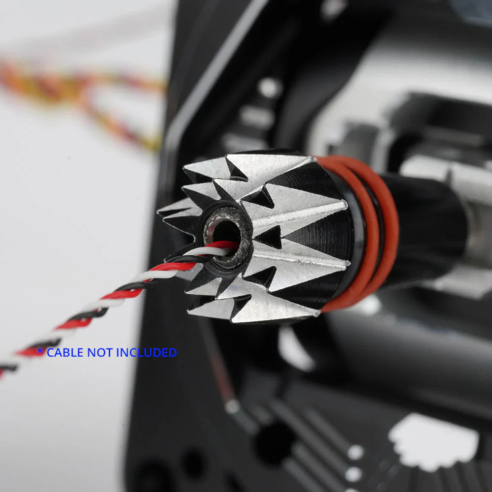 AG01 CNC Hall Gimbal (Hollow Shaft Version) - DroneDynamics.ca