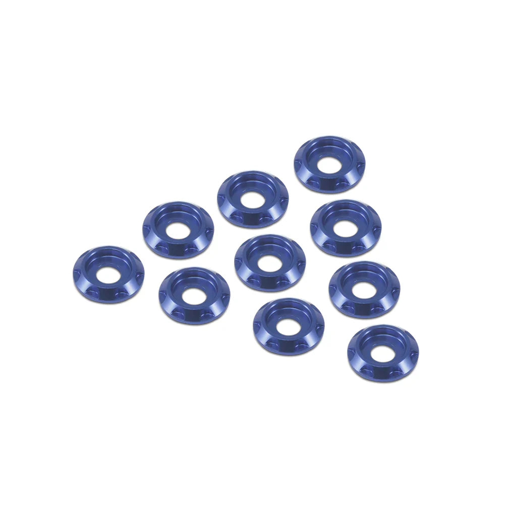 Aluminum Washer(20pcs/bag) Blue - DroneDynamics.ca