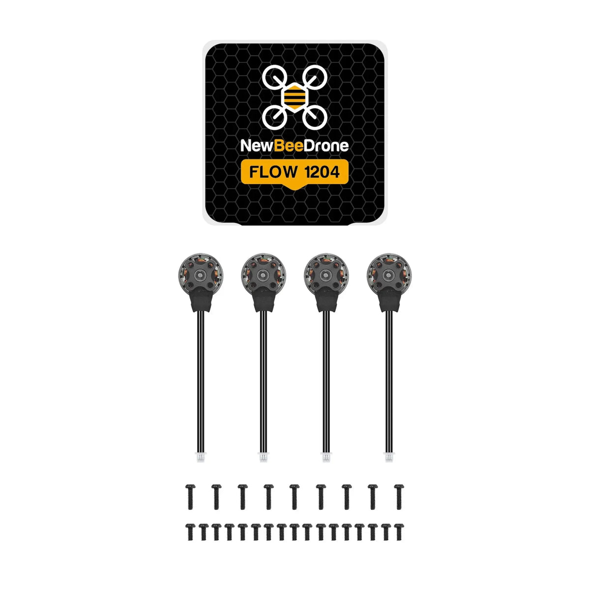 NewBeeDrone FLOW 1204 Racing and Freestyle FPV Micro Motor (Set of 4) 15000KV