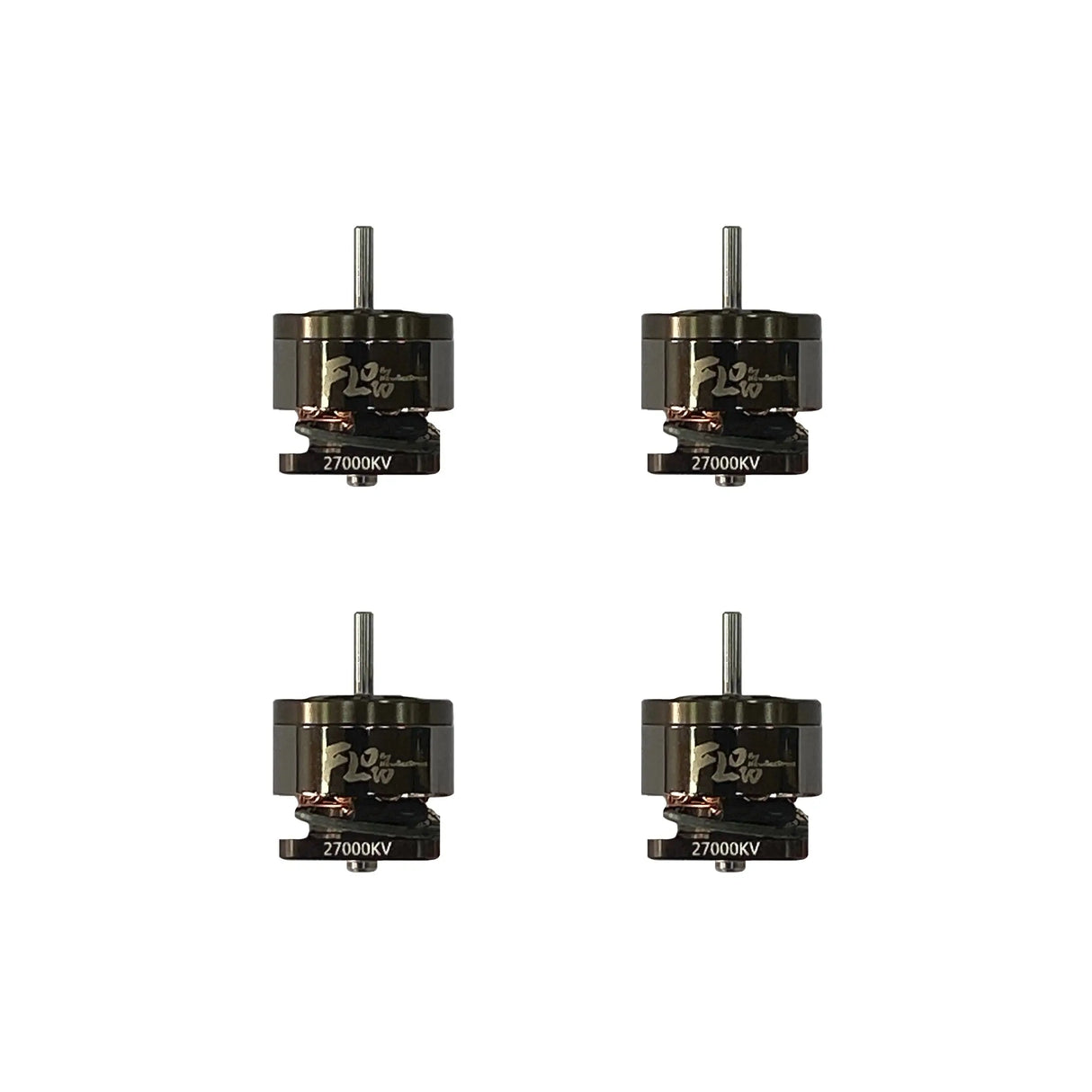 NewBeeDrone Flow 0702 Dual Ball Bearing Whoop Motor 27000KV (4-Pack)