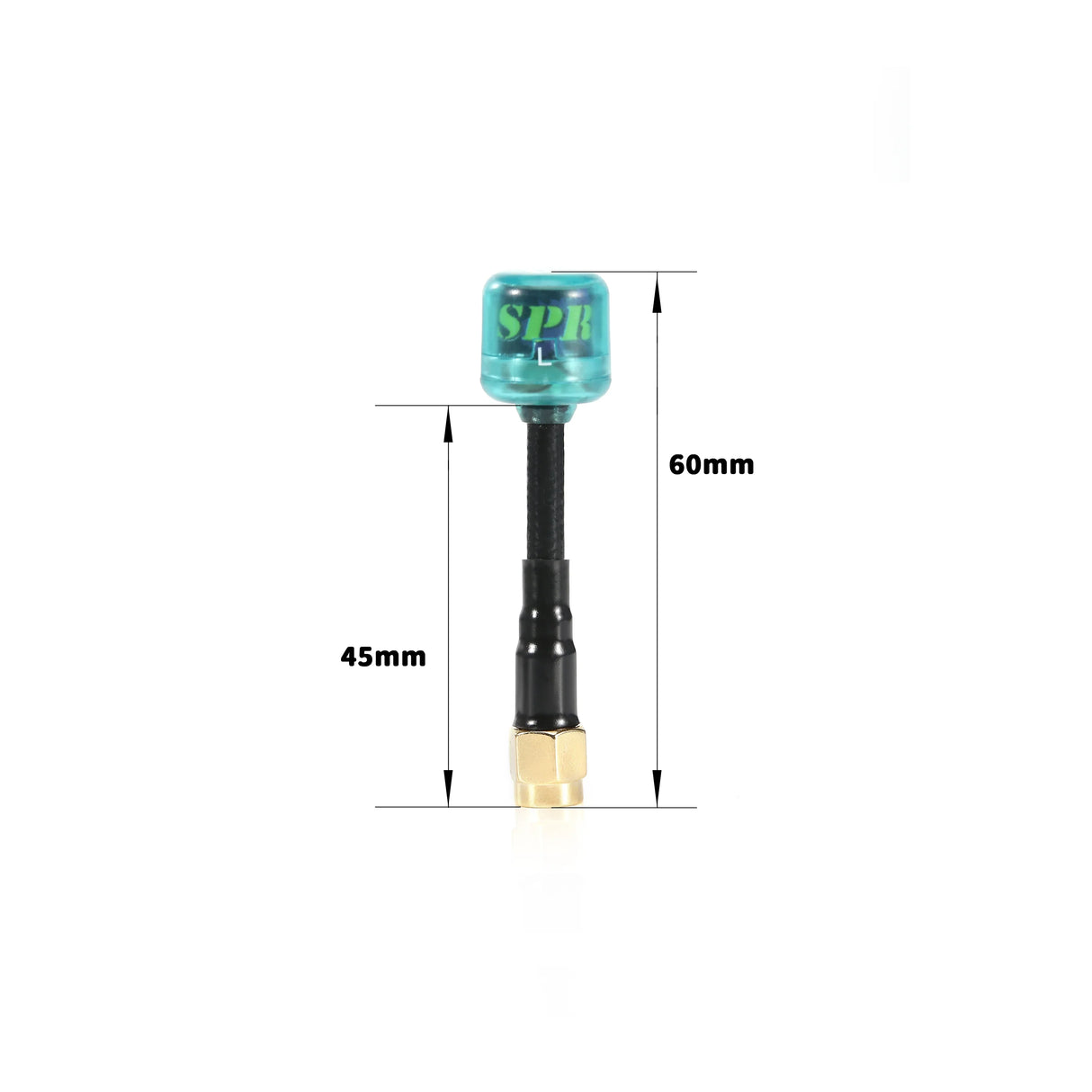 60mm Cyan OSPREY 5.8G FPV Antenna (1PC) - DroneDynamics.ca