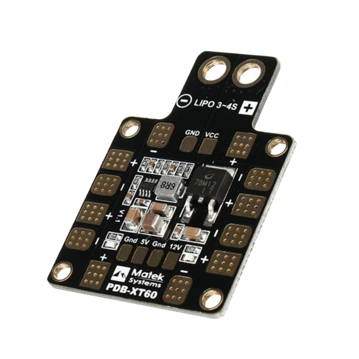 Matek PDB-X60 Power Distribution Board - DroneDynamics.ca