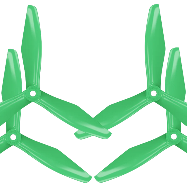 Master Aircrews  5x4.5-3 Prop Set (Green) - DroneDynamics.ca