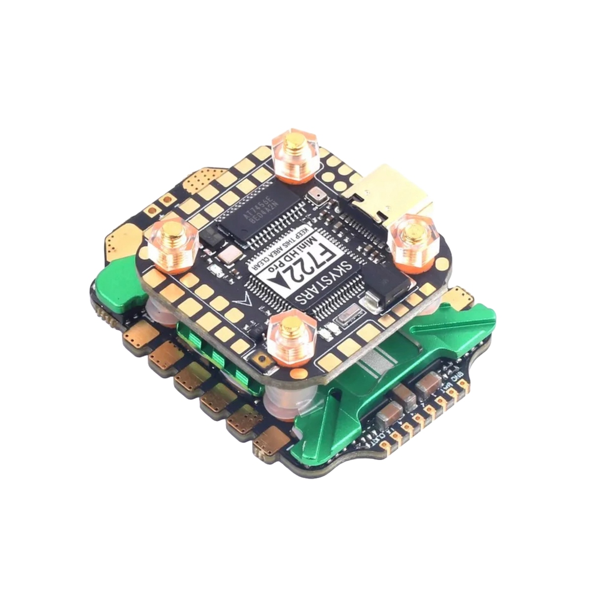 Skystars F7+KM45 Blheli_32 Fly Stack 20x20 - DroneDynamics.ca