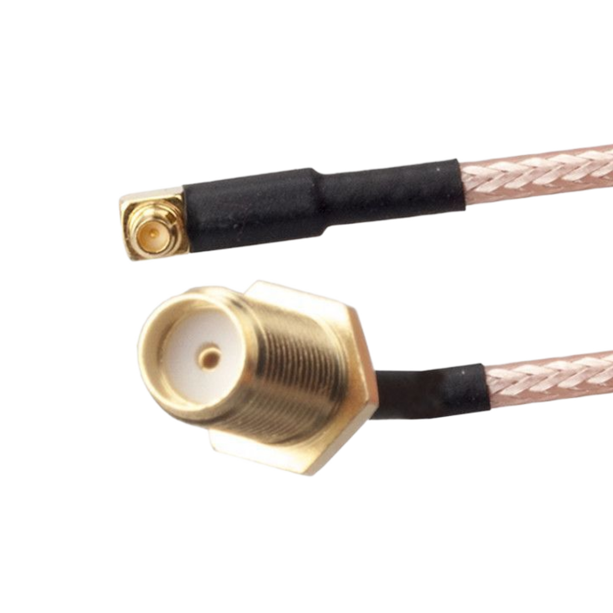 120mm RF RG316 Pigtail SMA Female Antenna Connector to MMCX Coaxial Cable Adapter