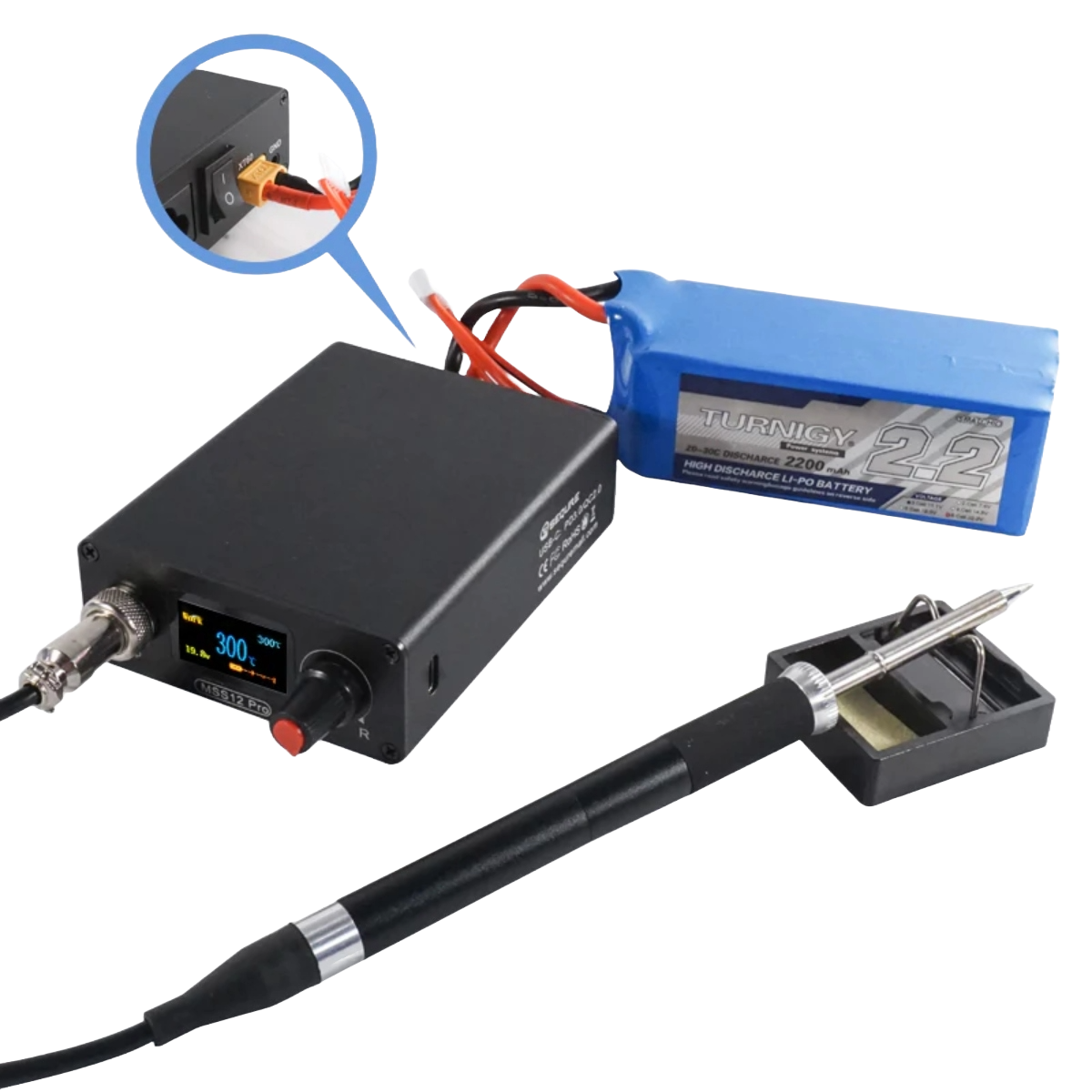 Sequre MSS12 Pro Soldering Station W/4 Tips