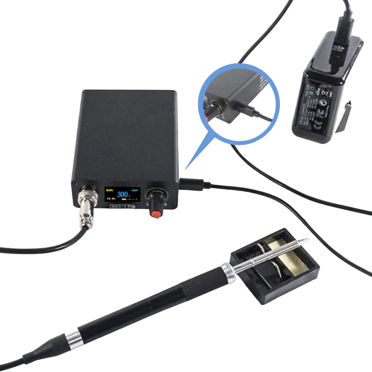 Sequre MSS12 Pro Soldering Station W/4 Tips