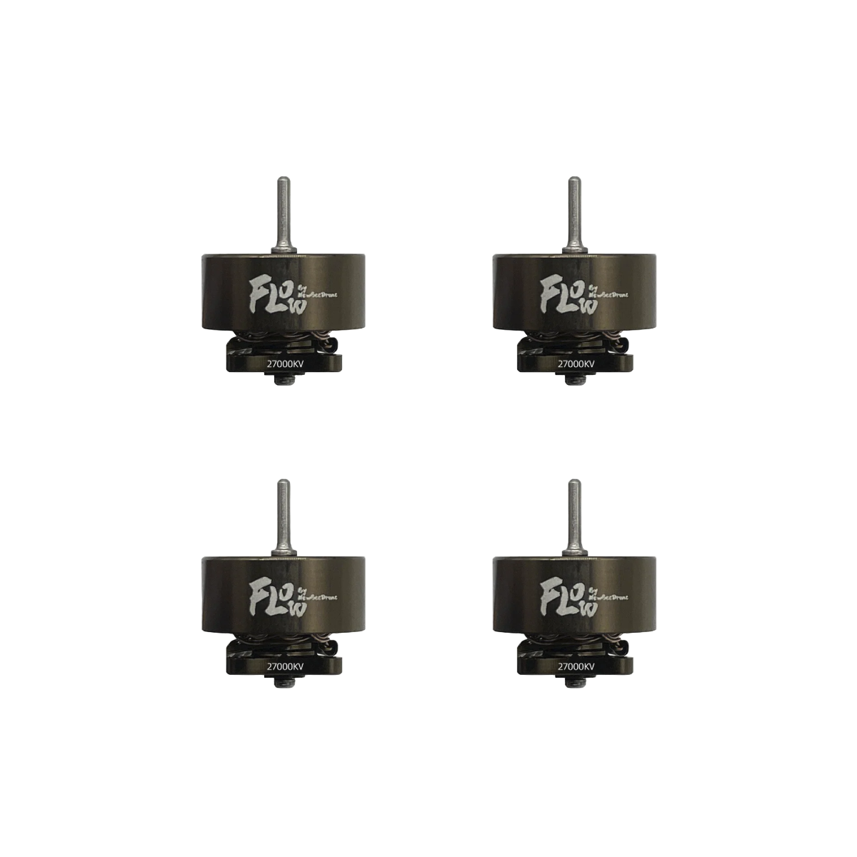 ND Flow 0802 Dual Ball Bearing Whoop Motors 4-Pack (27000Kv)