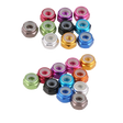 RJX 50pcs M2 Hex Nuts (Blue) - DroneDynamics.ca