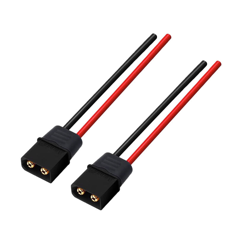 RJX Black XT60H Male Female Connector (1-Pair)
