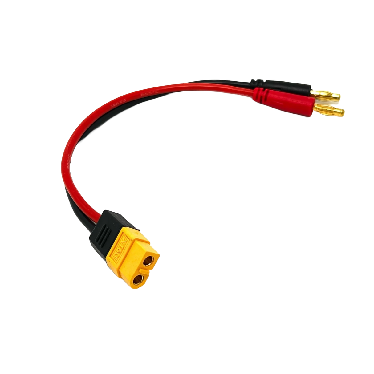 XT60 Female Power Lead W/Banana Plug - DroneDynamics.ca
